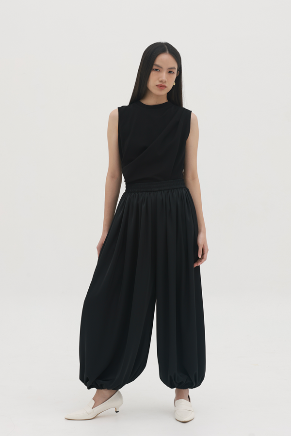 Black Cocoon Pants