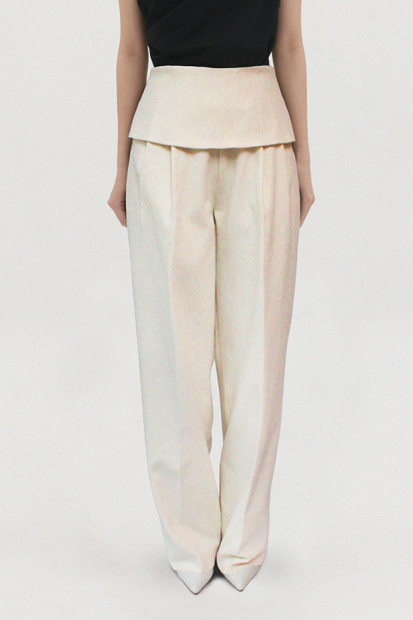 Cremé Flatpeplum Pants (Pre Order)
