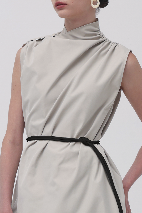 Black Crystal String Belt