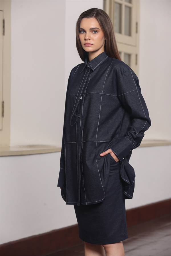 Denim Seven Folded Shirt