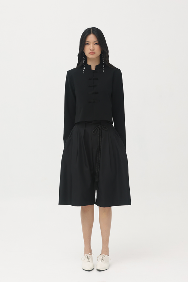 Black Adele Cheongsam Jacket