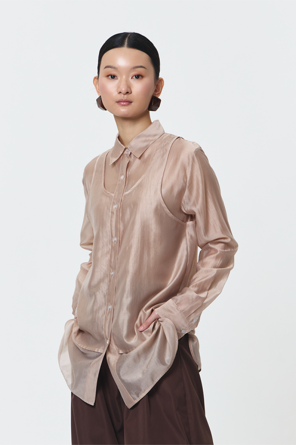 Khaki Sachs Double Shirt