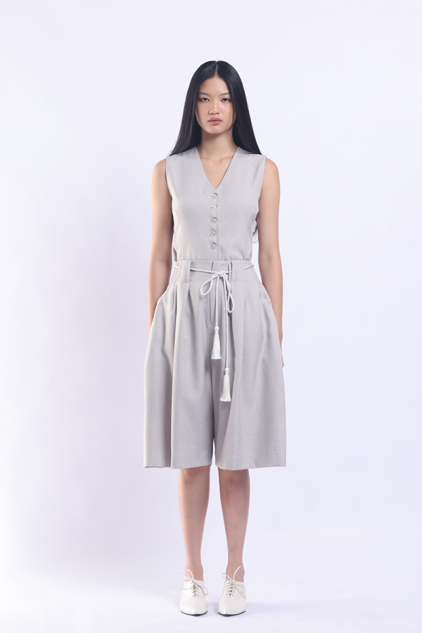 Light Grey Elliah Shorts