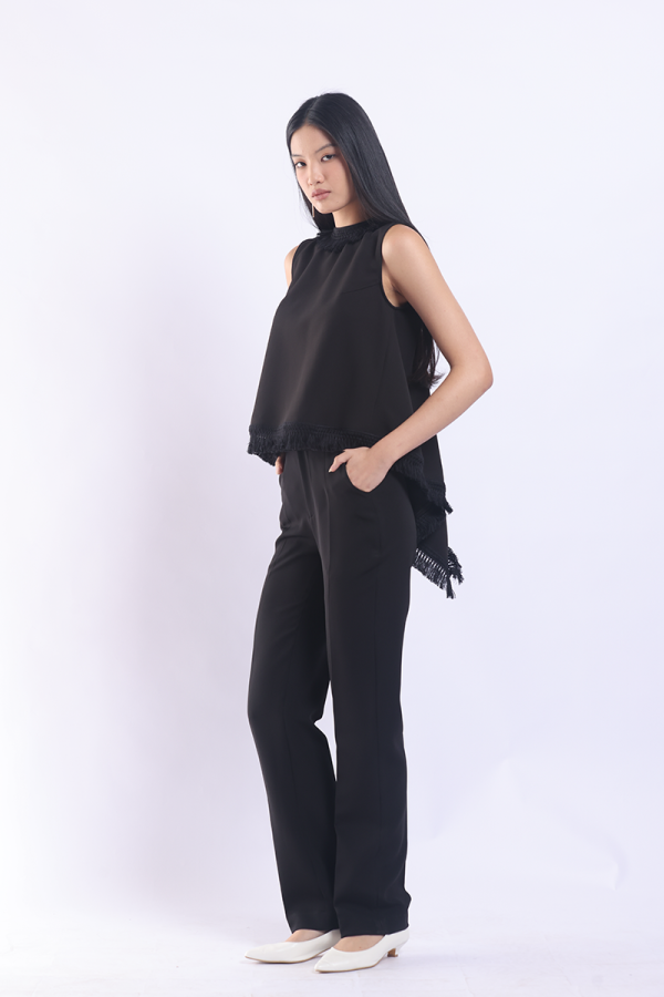 Black Joel Handkerchief Top